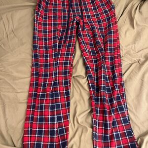 Fruit-of-the-loom Men's Red and Blue Pajamas